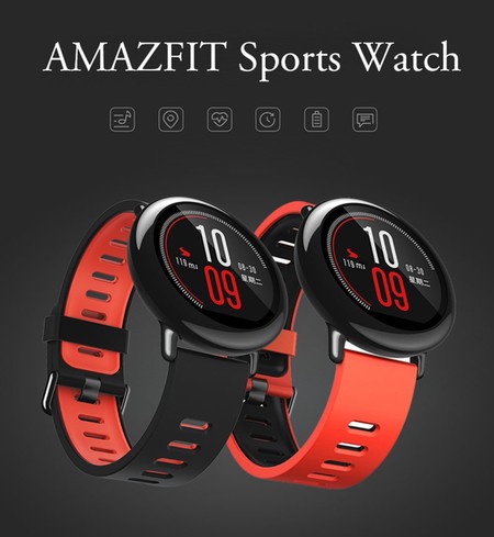 Oferta Flash: reloj deportivo Xiaomi Amazfit, en versión internacional, por sólo 82 euros
