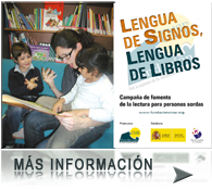 Fomento de la lectura entre niños sordos