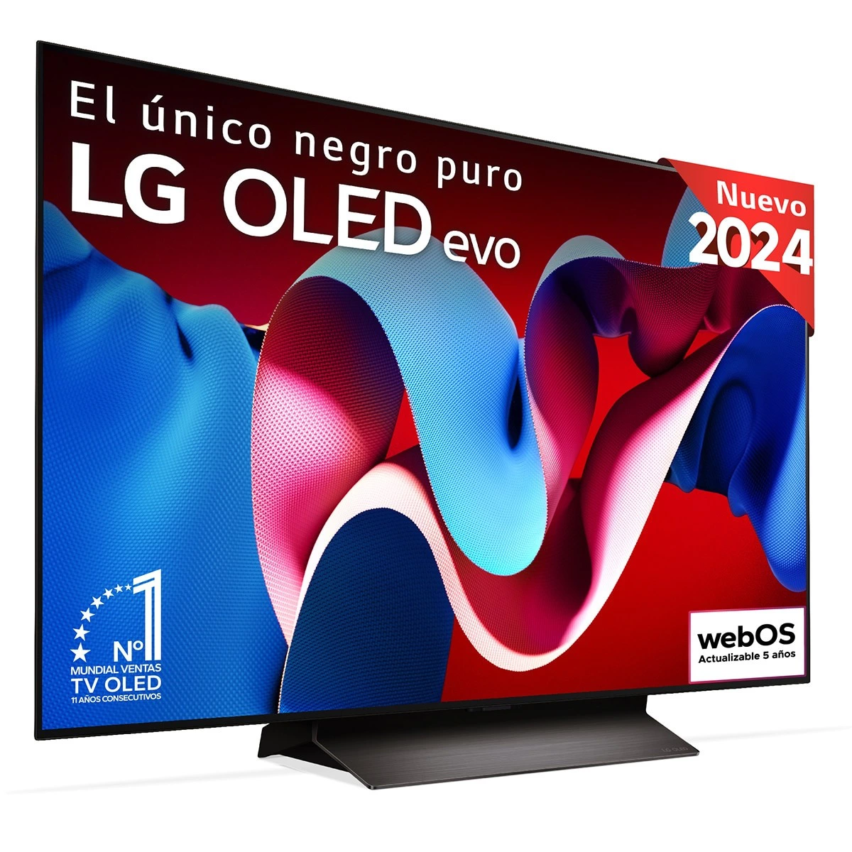 LG - TV OLED 121cm (48') LG OLED48C46LA 4K con Smart TV WebOS24 
