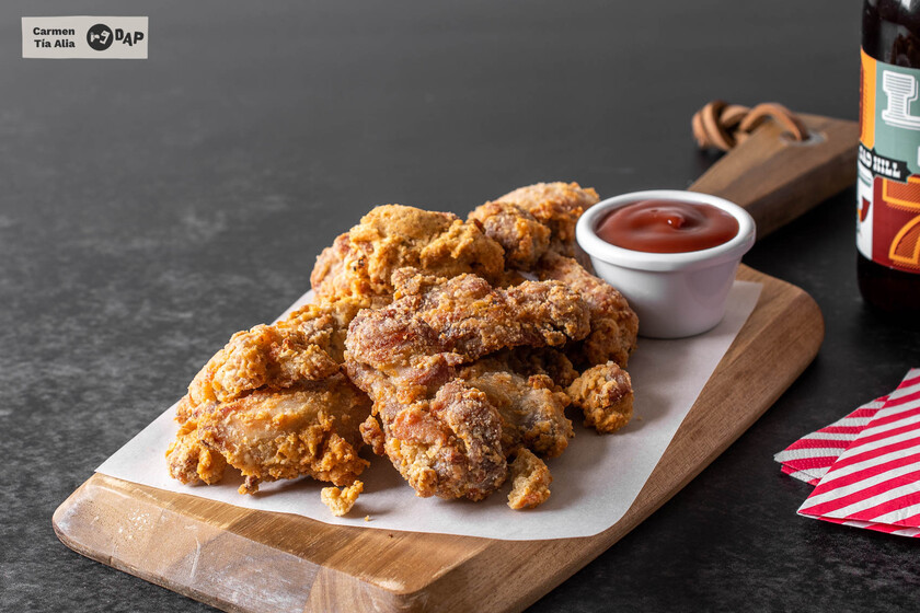 Esta receta de pollo al estilo KFC me ha volado la cabeza. Bajo en grasas, saludable y con mi freidora de aire