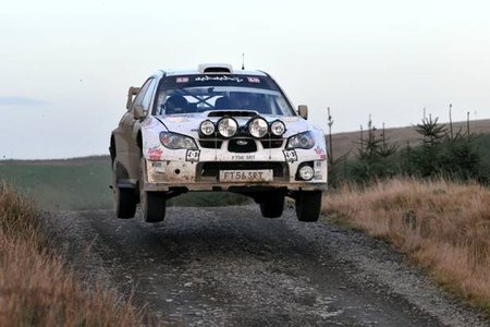 Mads Ostberg y el equipo Adapta con un Ford Fiesta WRC para la temporada 2011