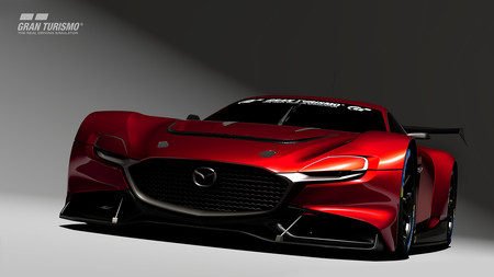 El Mazda RX-Vision GT3 Concept nos vuelve a hacer soñar con los rotativos: una bestia virtual de 562 CV para 'Gran Turismo Sport'