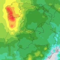 Enero se despide con una gran cantidad de agua. Y Galicia se va a llevar la peor parte