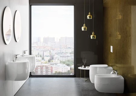 Roca presenta Beyond, lo último en porcelana curvada para el baño