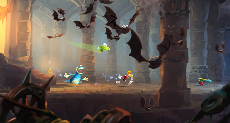 'Rayman Legends' nos muestra otra de sus pantallas musicales, lo más parecido a un 'Guitar Hero' con plataformas y enemigos