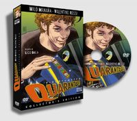 Rossi presenta su película de dibujos en Mugello