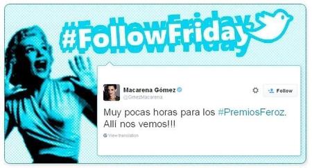 #FollowFriday de Poprosa: De los Feroz a los SAG, y tiro porque me toca ya