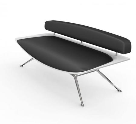 Sofá diseñado por Pininfarina