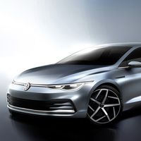 El Volkswagen Golf 2020 se insinúa en cuatro bocetos oficiales