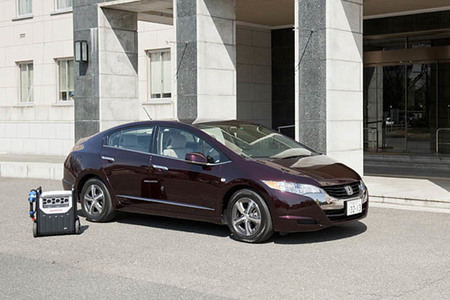 El Honda FCX Clarity, otra estación eléctrica móvil
