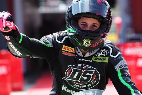 ¡Espectacular! Ana Carrasco su segunda victoria de Supersport 300 y es aún más líder de la general