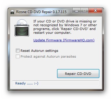Haz que tu unidad óptica vuelva en Windows 7