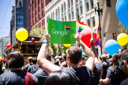 Trabajadores de Google piden que se excluya a la compañía del desfile del Orgullo LGTBI en San Francisco