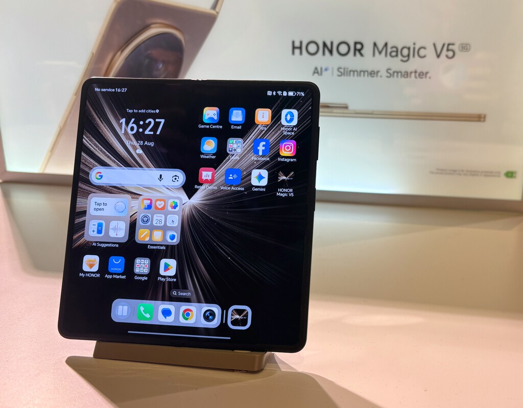 He probado el nuevo Honor Magic V5 y me parece difícil que Apple logre superarlo en diseño con su plegable