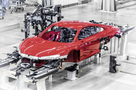 Audi R8 fabricación
