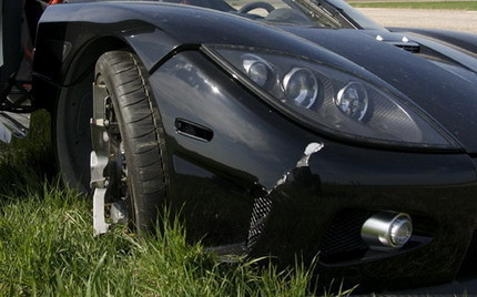 Koenigsegg CCXR accidente Top Gear