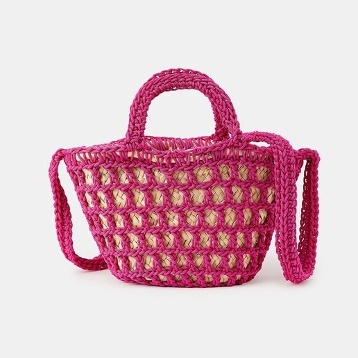 Capazo pequeño con detalle de borla Tintoretto