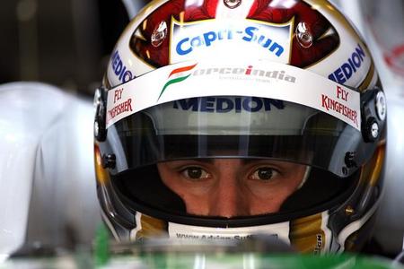 Adrian Sutil es favorito para ser piloto oficial de Sahara Force India