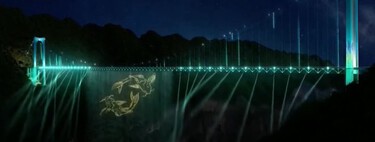 China ya tiene coches cruzando el puente más alto del mundo, y valientes tirándose de él: una bestialidad no recomendada para todos los públicos