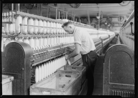 Manchester New Hampshire Textiles Pacific Mills Spinning Doffing Machine Nara 518748 640x457