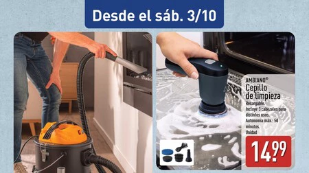 Cepillo De Limpieza Ambiano Folleto Aldi