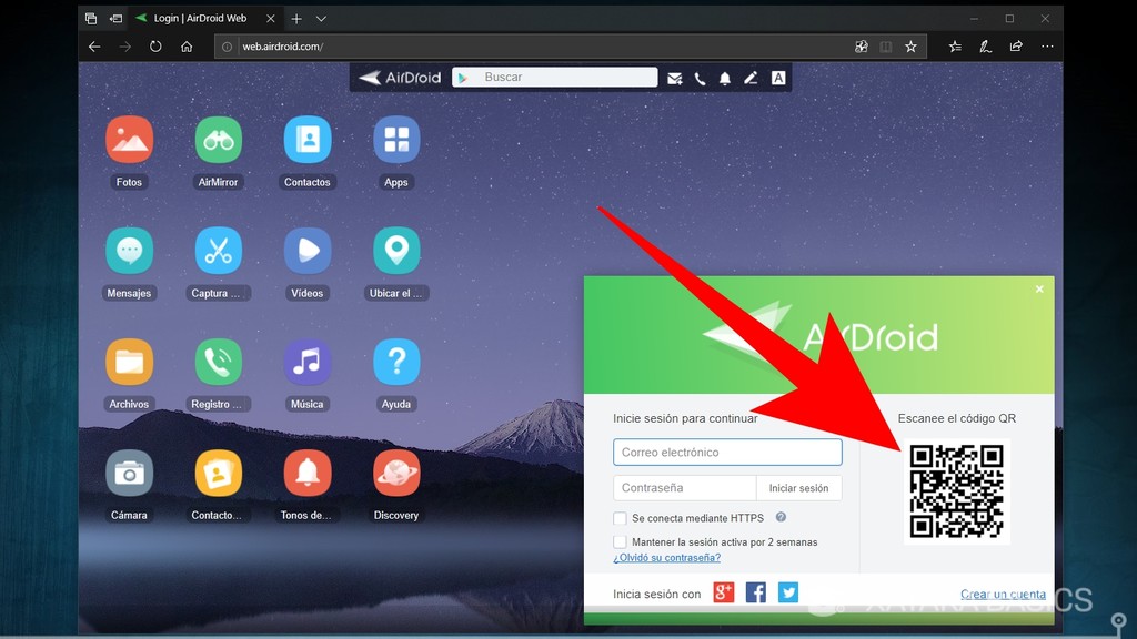 AirDroid cómo usarlo para sincronizar tu móvil en el ordenador AirDroid cómo usarlo para sincronizar tu móvil en el ordenador