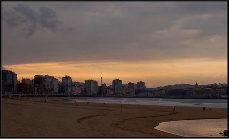 Las playas de Gijón