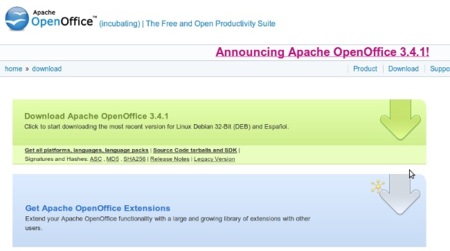 Apache OpenOffice saca su segunda versión y nos enseña sus planes de futuro