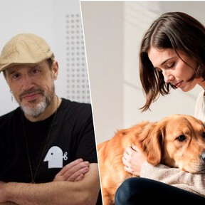 Luis Muiño, psicoterapeuta: "Deberíamos aprender de los perros en los procesos de duelo; cuando estás triste se ponen a tu lado y eso es acompasarse a tu emoción"