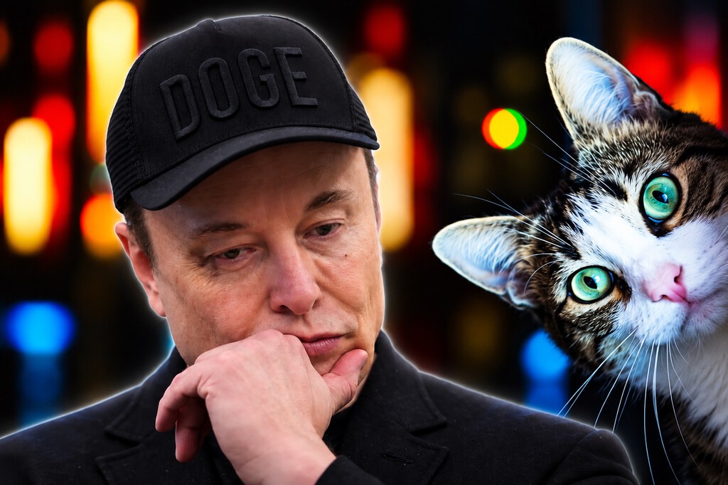 Elon Musk dice que Tesla está trabajando para evitar que los robotaxis atropellen gatos grises en la carretera