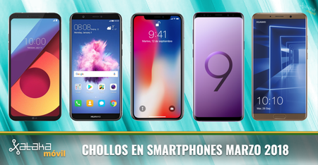 Los mejores chollos en smartphones con los operadores móviles en marzo
