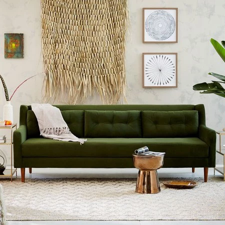Porque un sofá verde es una buena elección