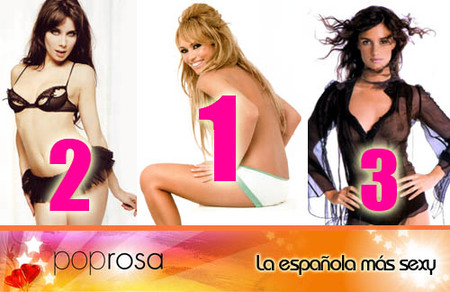 Las famosas españolas más sexys: resultados de nuestra encuesta