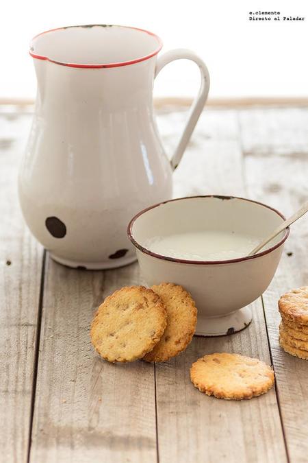 Galletas de naranja y cacahuetes con miel. Receta