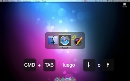Otra forma de activar Exposé desde el teclado