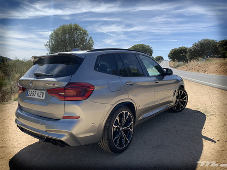 BMW X3 M 2020 trasera lateral