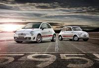 Fiat 595 Abarth 50° Aniversario: Pastel de cumpleaños