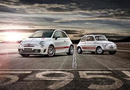 Fiat 595 Abarth 50° Aniversario: Pastel de cumpleaños