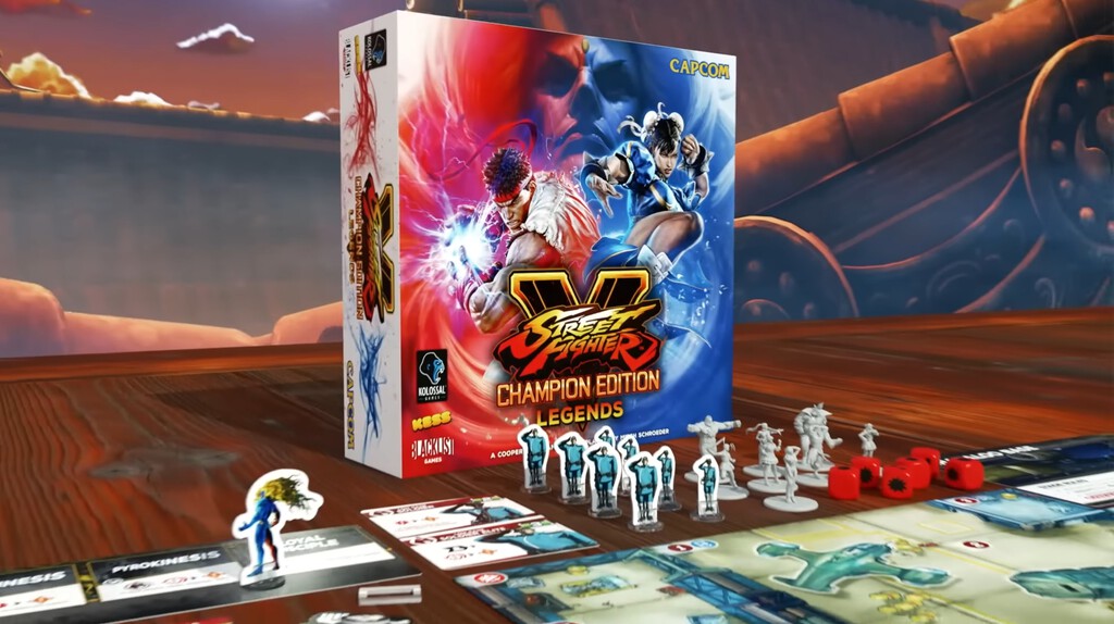 El juego de mesa oficial de Street Fighter V Champion Edition es máximo fanservice, y lo mejor es que puedes probarlo gratis El juego de mesa oficial de Street Fighter V Champion Edition es máximo fanservice, y lo mejor es que puedes probarlo gratis
