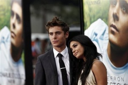 Zac Efron y Vanessa Hudgens, no aptos para diabéticos, en el estreno de 'Charlie st. Cloud'