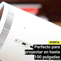 Cine en el salón o en el techo del dormitorio: El Corte Inglés ha rebajado este proyector de Samsung de segunda generación