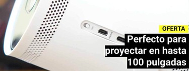 Diseño minimalista y sonido 360º: El Corte Inglés rebaja el proyector de Samsung de segunda generación para cine en casa y gaming 