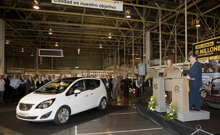 GM Figueruelas fabrica su unidad 11 millones en menos de 30 años