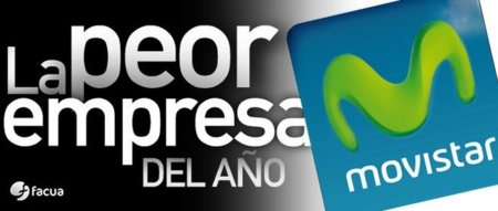 Movistar y Vodafone, peores empresas del año según lectores de FACUA
