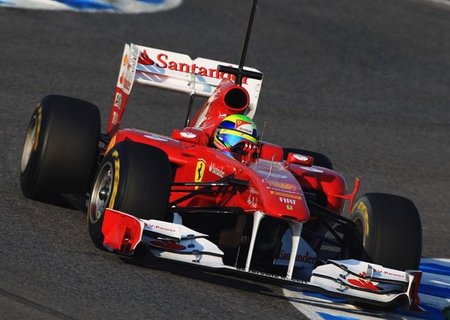 Tests de Jerez: Felipe Massa el más rápido de la pista
