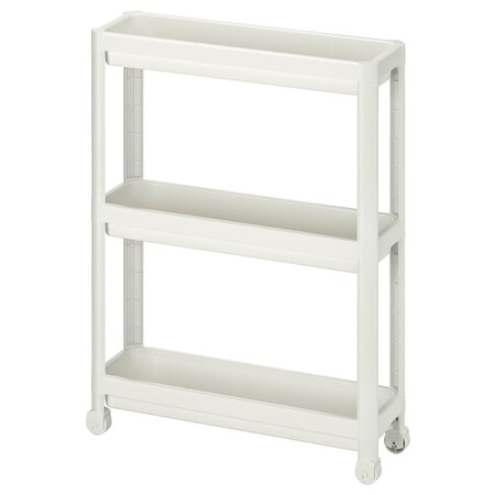 Vesken Carrito Blanco Ikea