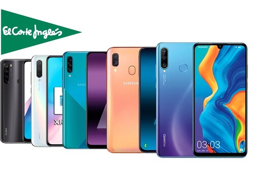 Huawei, OPPO, LG, Samsung, Xiaomi... 21 smartphones que puedes comprar más baratos en El Corte Inglés
