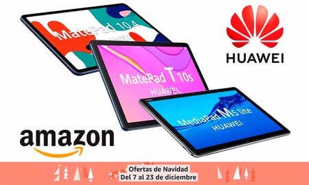 Más tablets de Huawei para regalar estas navidades: 7 modelos rebajados en las ofertas de Amazon