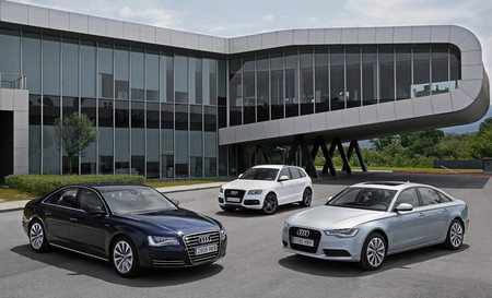 Gama de coches híbridos Audi: A6 Hybrid, A8 Hybrid y Q5 Hybrid