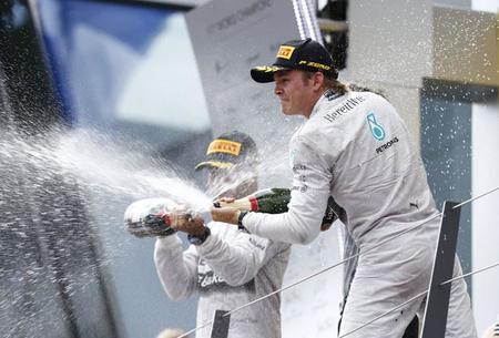Nico Rosberg y Mercedes AMG vuelven a lo alto del podio en el Gran Premio de Austria